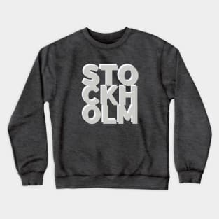 Stockholm, Sweden - Sverige Crewneck Sweatshirt